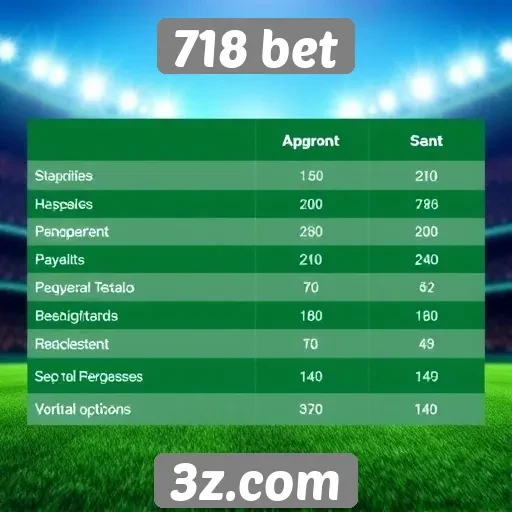 Comparação entre 718 bet e concorrentes do mercado