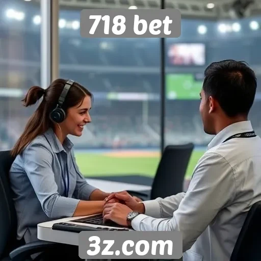 Atendimento ao cliente no site 718 bet