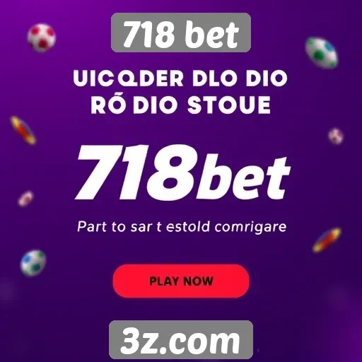 Ofertas e bônus disponíveis na 718 bet