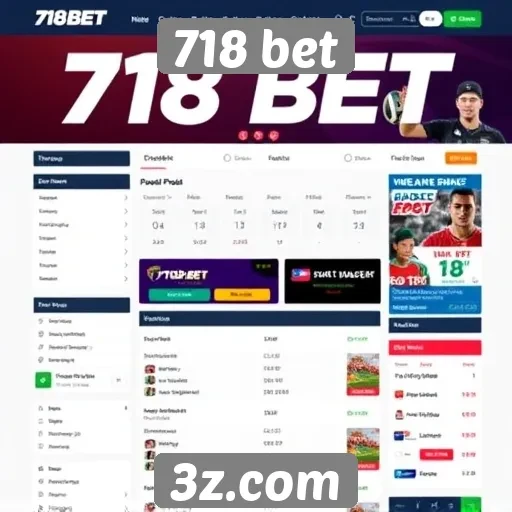 Experiência do usuário no 718 bet